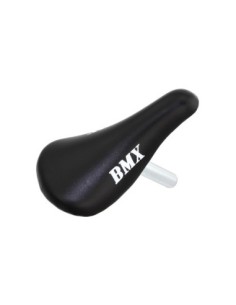 Saddle W/Post Bmx Black.